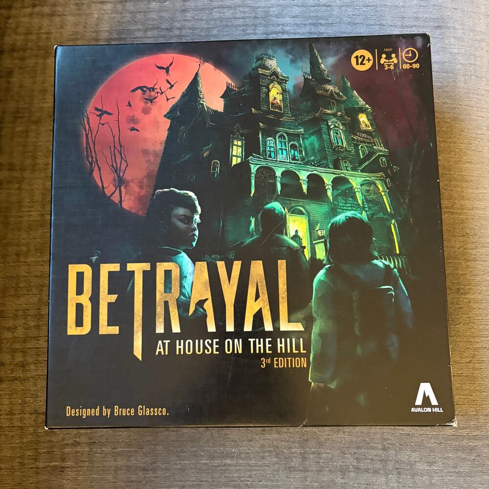 Hasbro Betrayal At House on the Hill 3rd Edition Board Game